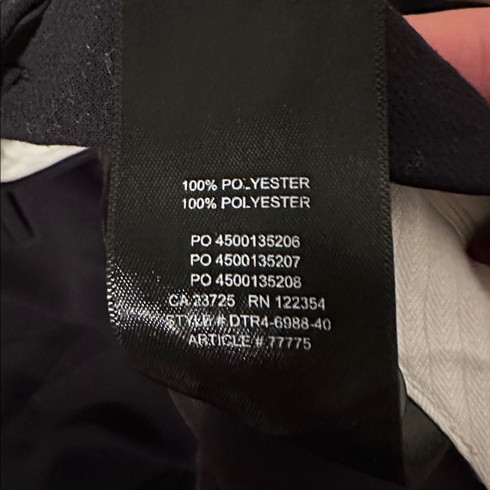 Last drop 📍Aritzia Wilfred effortless black trousers size 10 - Picture 6 of 7